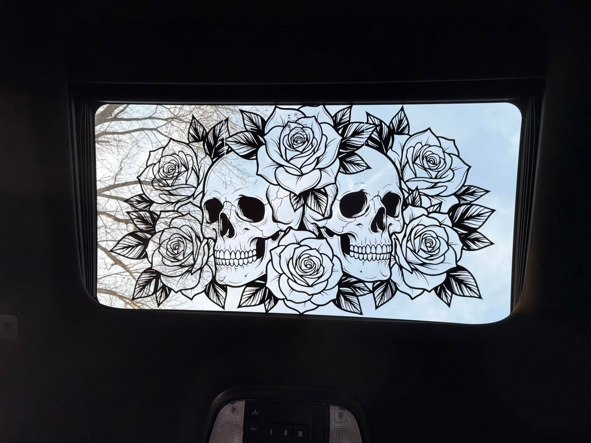 Vinyl decal sticker sheet
