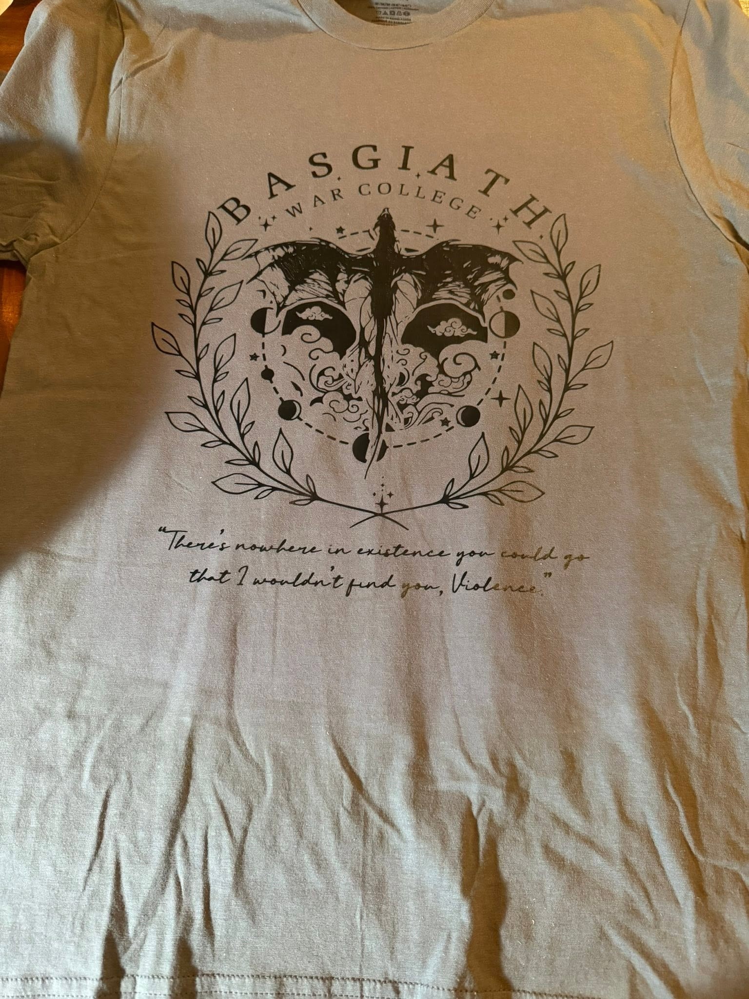 Custom printed shirts flat lay